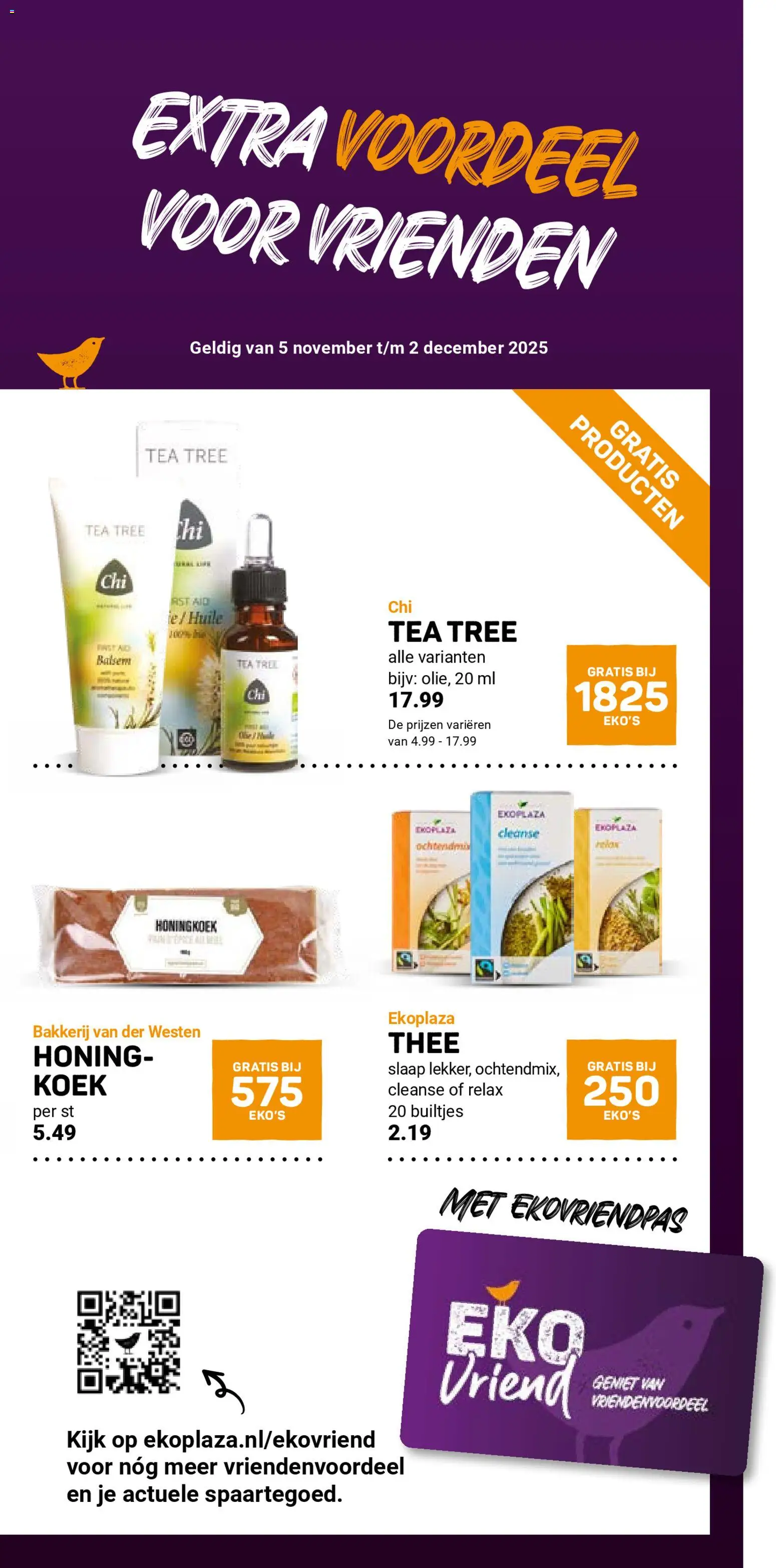 {H1} | Pagina: 19 | Producten: Thee, Bakkerij