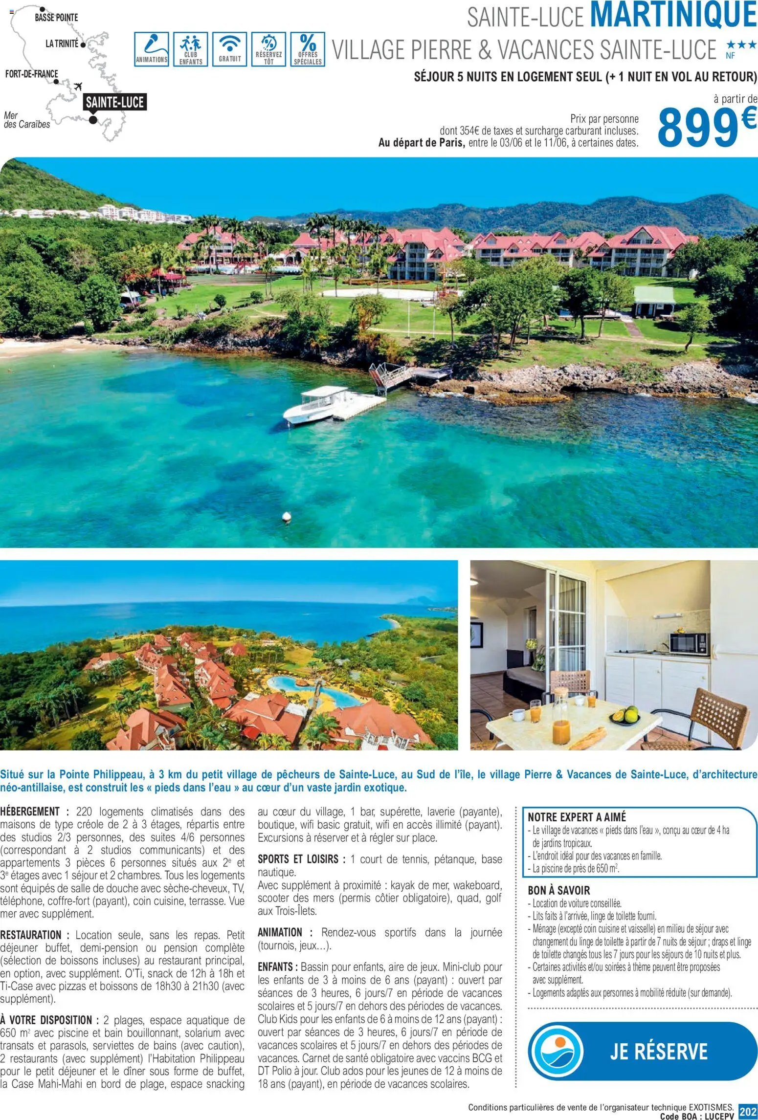 {H1} | Page: 202 | Produits: Base, Kayak, Douche, Jeux