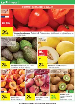  | Page: 34 | Produits: Abricot, Avocat, Pêche, Kiwi