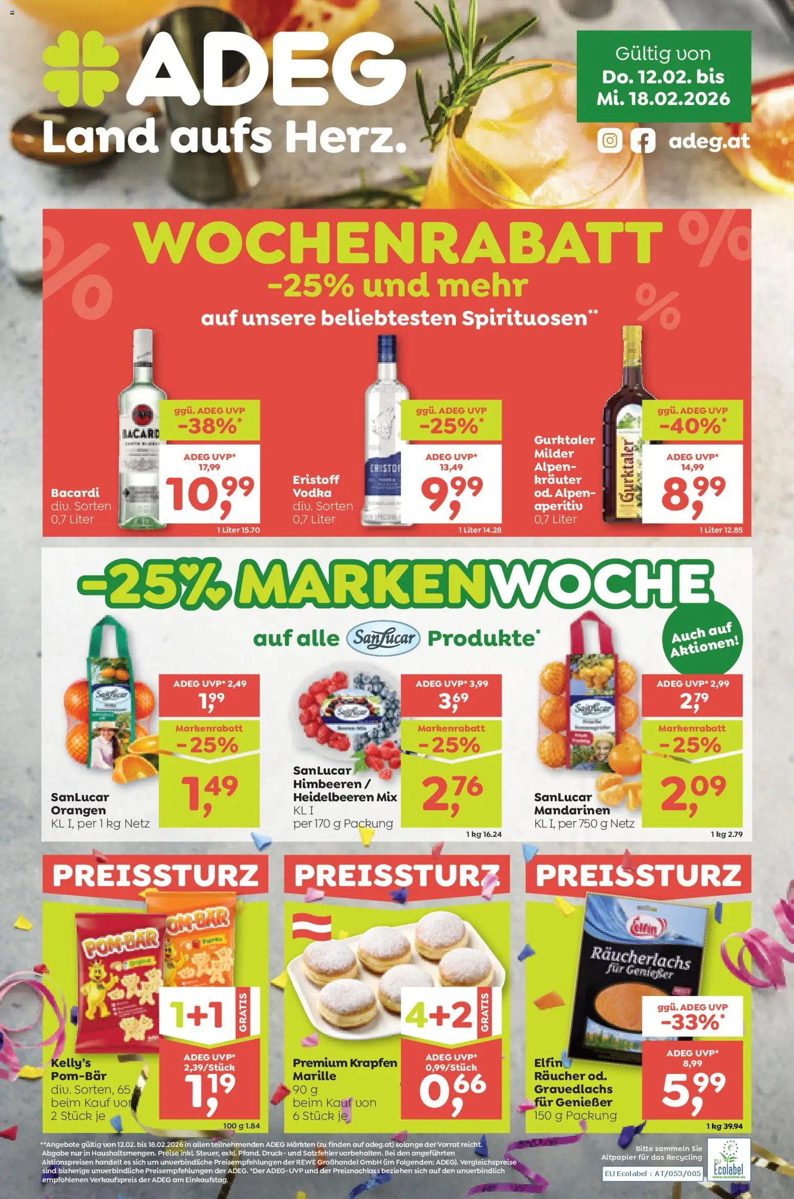 ADEG Bergheim gültig ab 12.02.2026 | Seite: 1