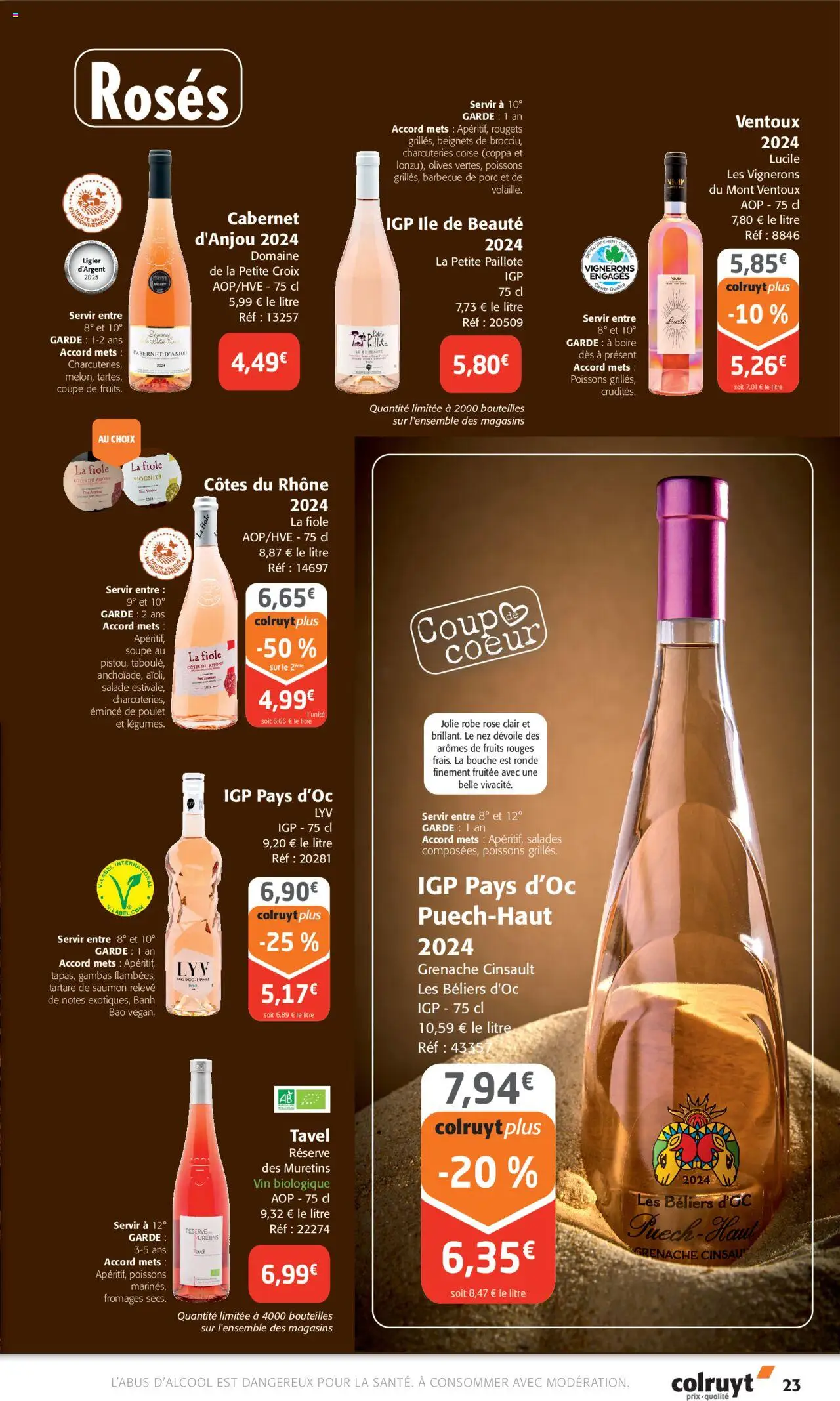  | Page: 23 | Produits: Robe, Barbecue, Vin, Porc