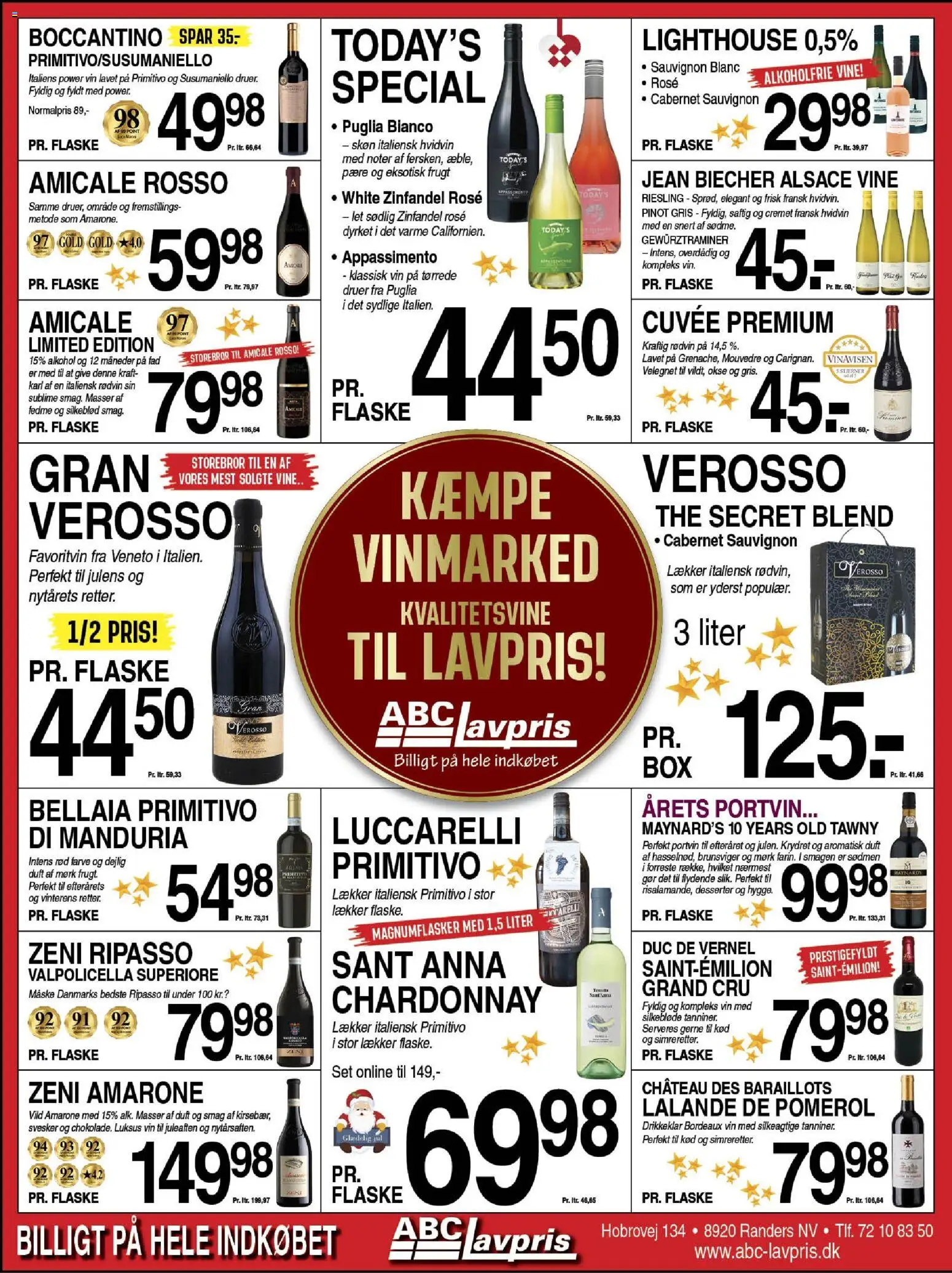 Abc Lavpris tilbudsavis – gyldig fra 10.12.2025 | Side: 2 | Produkter: Duft, Maske, Vin, Svesker