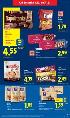 Katalog Lidl - Pregled kataloga iz trgovine Lidl, vrijedi od 01.12.2025 | Stranica: 75