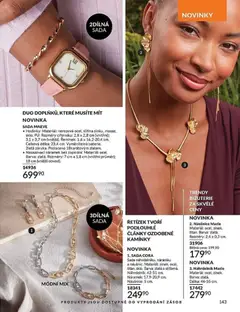 Náhled letáku Avon katalog 2/2026 od 01.02.2026 | Strana: 143 | Produkty: Hodinky, Naušnice, Baterie