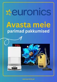 Euronics kliendilehe eelvaade alates 01.04.2026