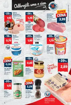 Kraj leták platný od 18.12.2025 | Strana: 9 | Produkty: Chren, Saláma, Kuracie stehná, Šalát