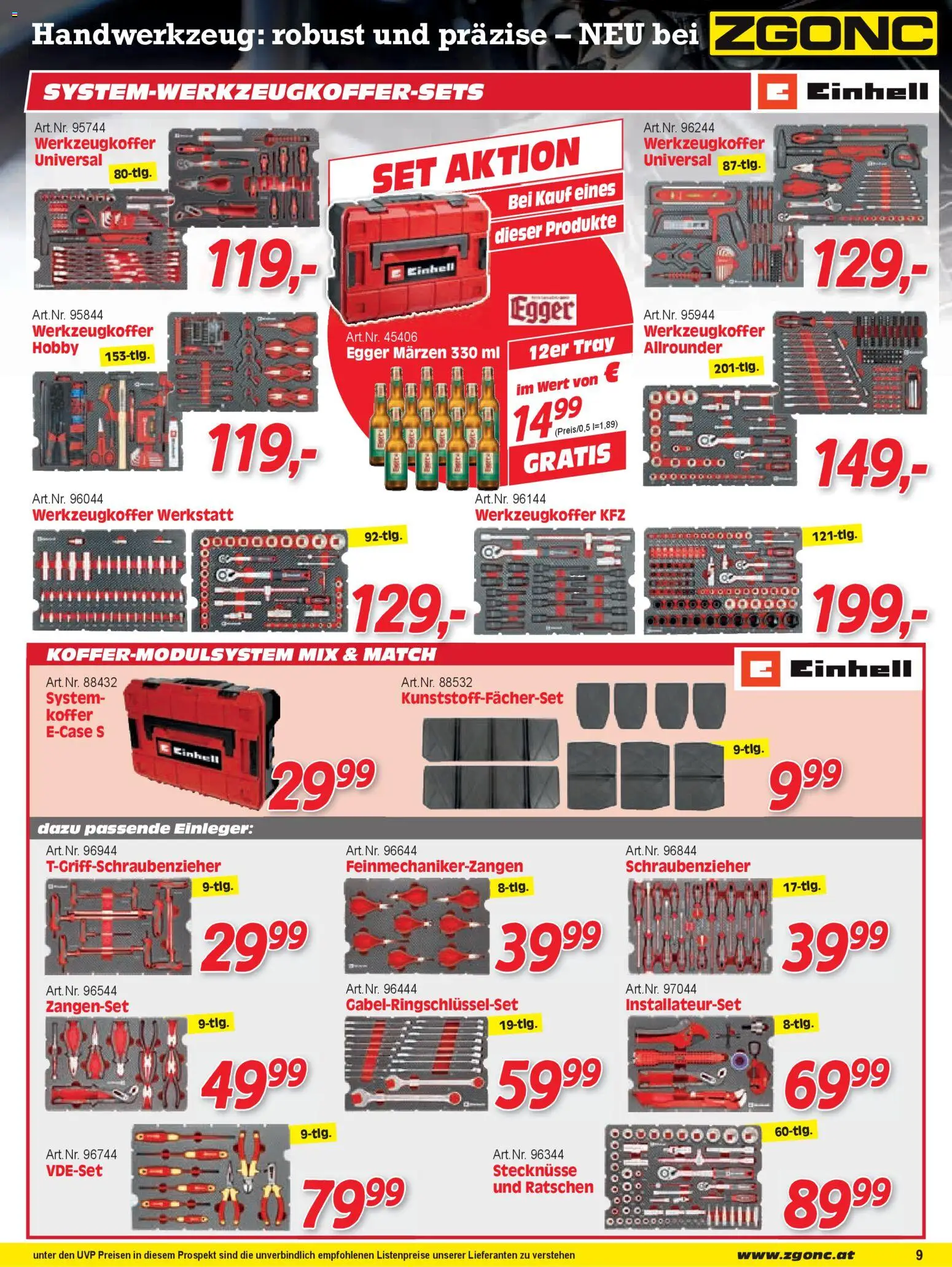 Die besten Angebote | Zgonc Flugblatt April I 2026 ab 01.04.2026 | - Jetzt stöbern! | Austria