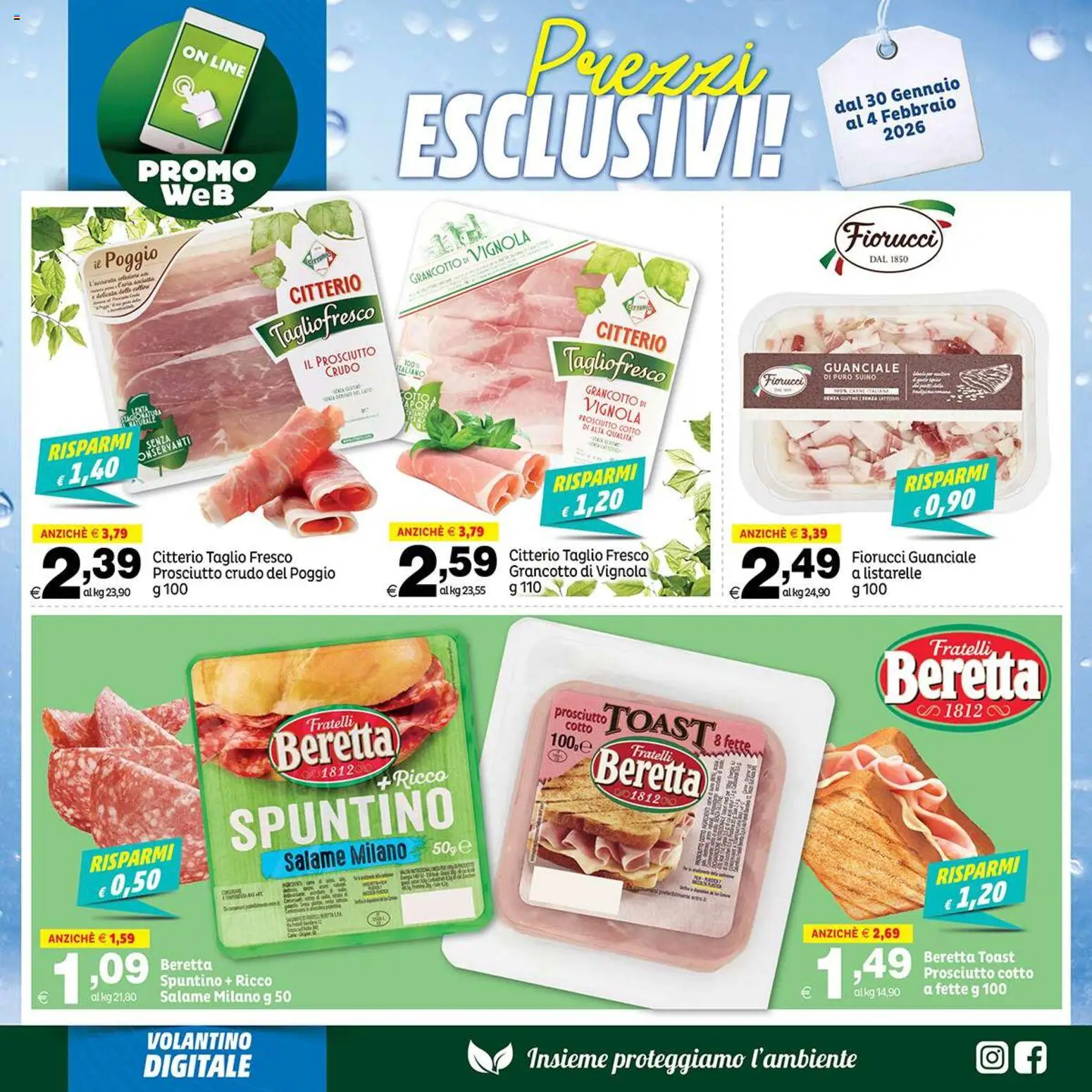 Volantino Elite Supermercati del 30.01.2026 | Pagina: 3 | Prodotti: Cd, Salame, Suino, Prosciutto