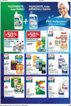 ERMITAŽAS leidinys galioja nuo 05.01.2026 | Puslapis: 27 | Prekių: Skalbimo milteliai, Ploviklis