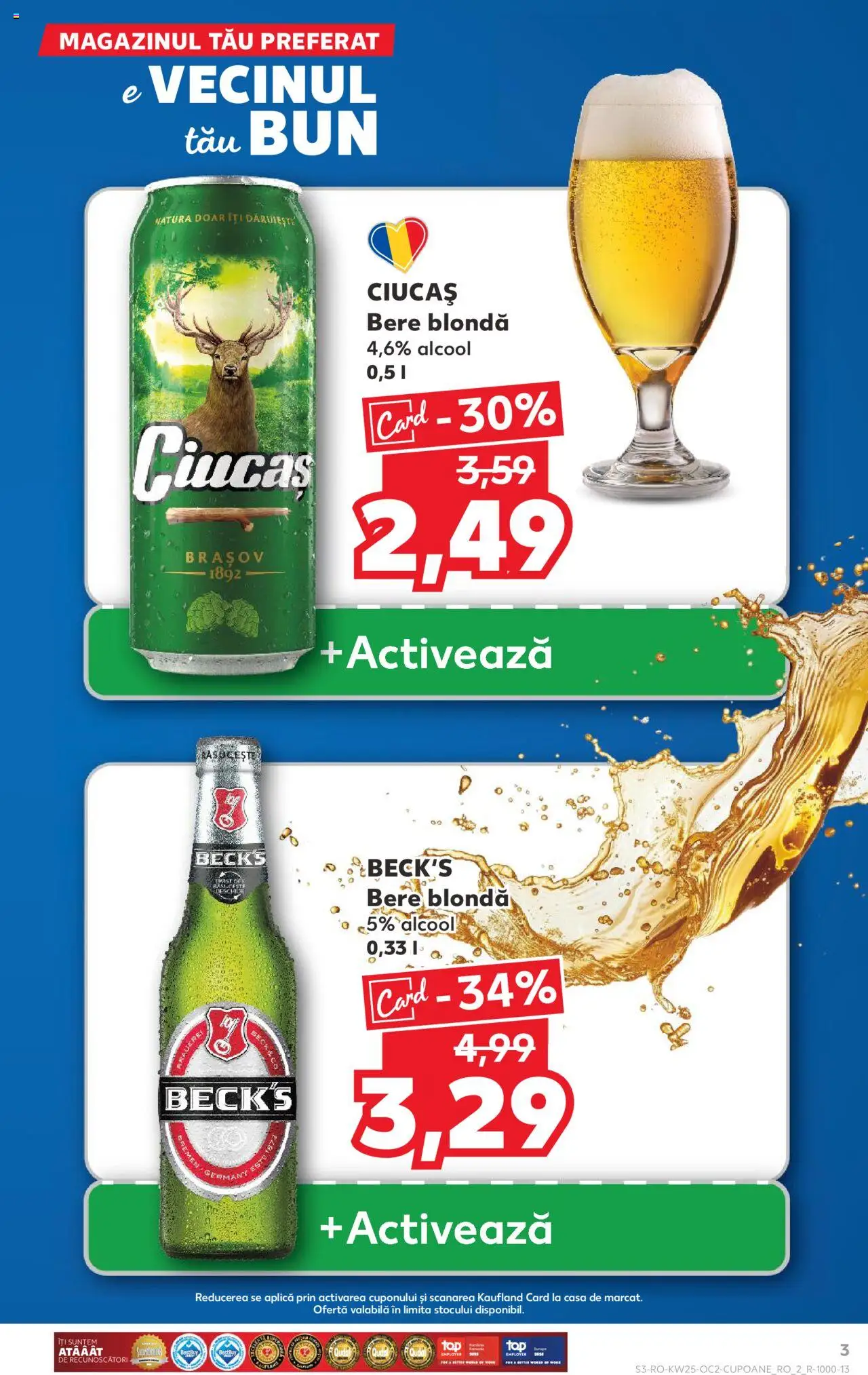 Kaufland RO akciós ujság - amely érvényes a következő dátumtól: 18.06.2025 | Oldal: 3