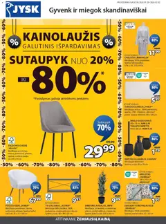 JYSK leidinys galioja nuo 20.01.2026