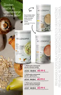 Oriflame katalog akcije – veljaven od 01.04.2026 | Stran: 108 | Izdelki: Prehranska dopolnila, Prašek, Juha, Mleko