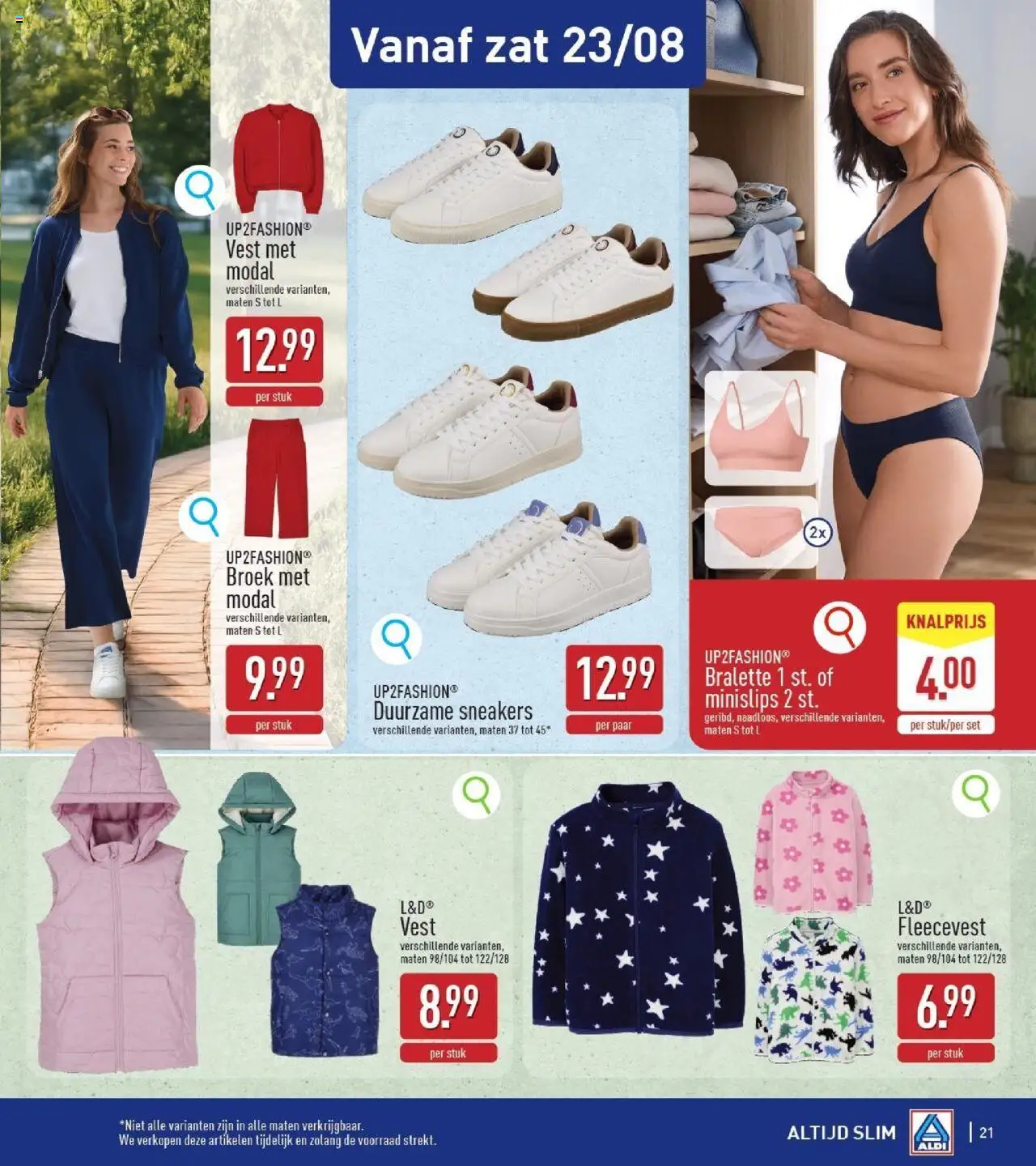 {H1} | Pagina: 21 | Producten: Sneakers, Vest, Broek