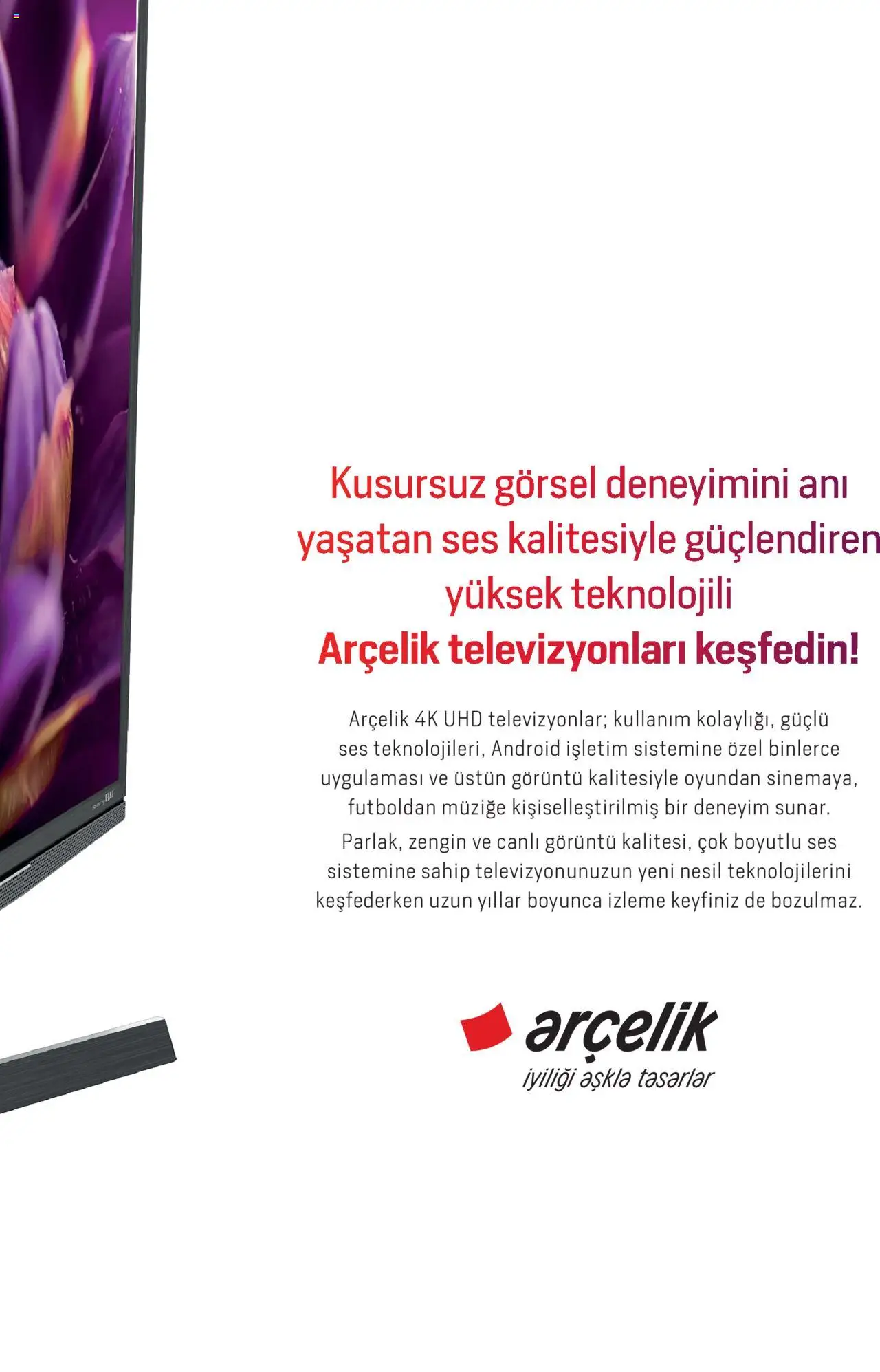 Arçelik Katalog - TV Ürün Gamı - 01.09.2022 tarihinden itibaren geçerlidir | Sayfa: 3