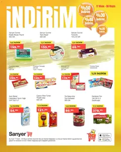 17.04.2026 tarihinden itibaren geçerli olan Sarıyer kataloğu önizlemesi