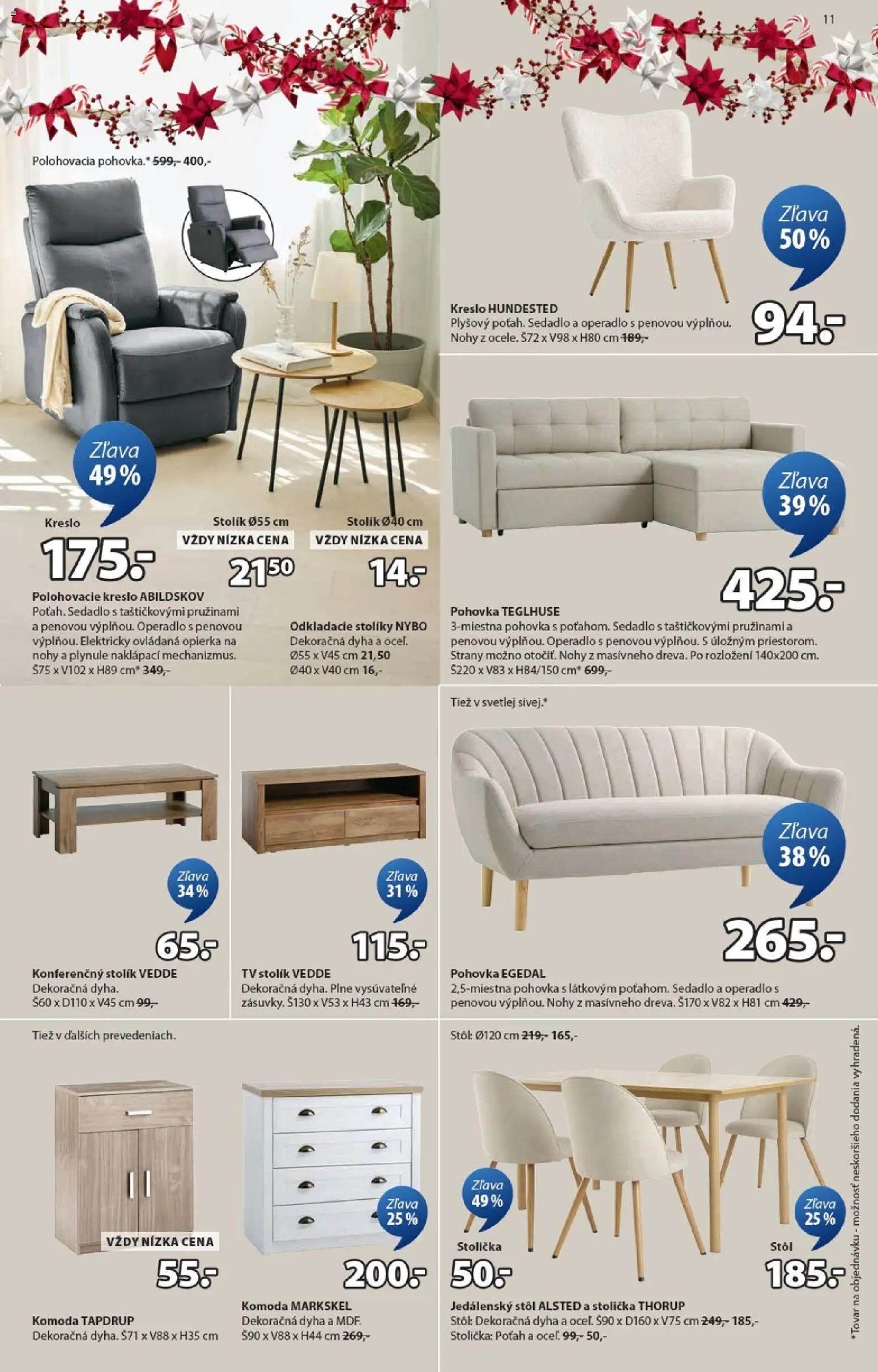 Nové JYSK akcie – leták je platný od 01.12.2025 | Strana: 11