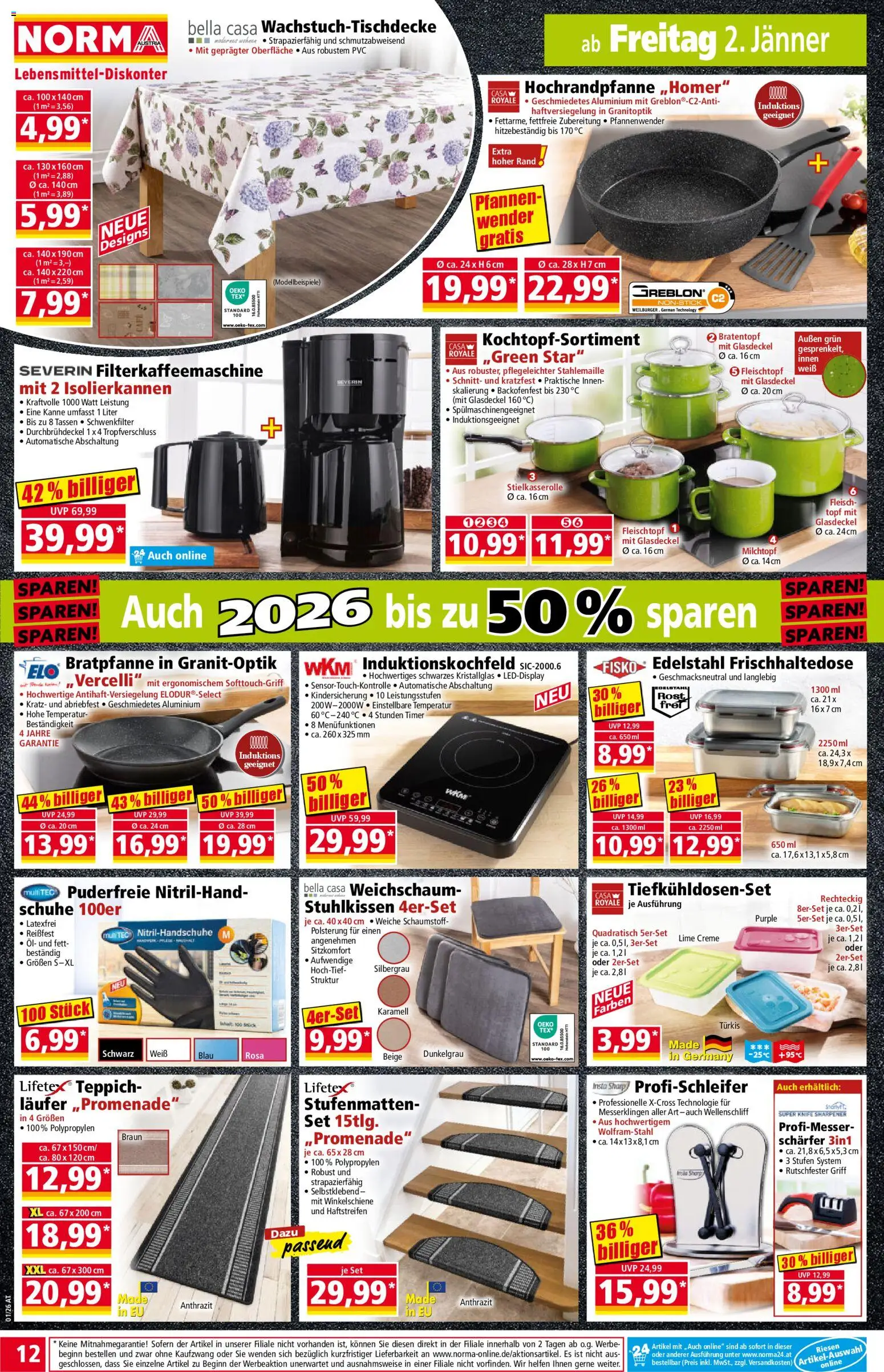 Norma - Angebote für die Woche ab Montag, 29.12 gültig ab 29.12.2025 | Seite: 10 | Produkte: Teppich, Creme, Öl