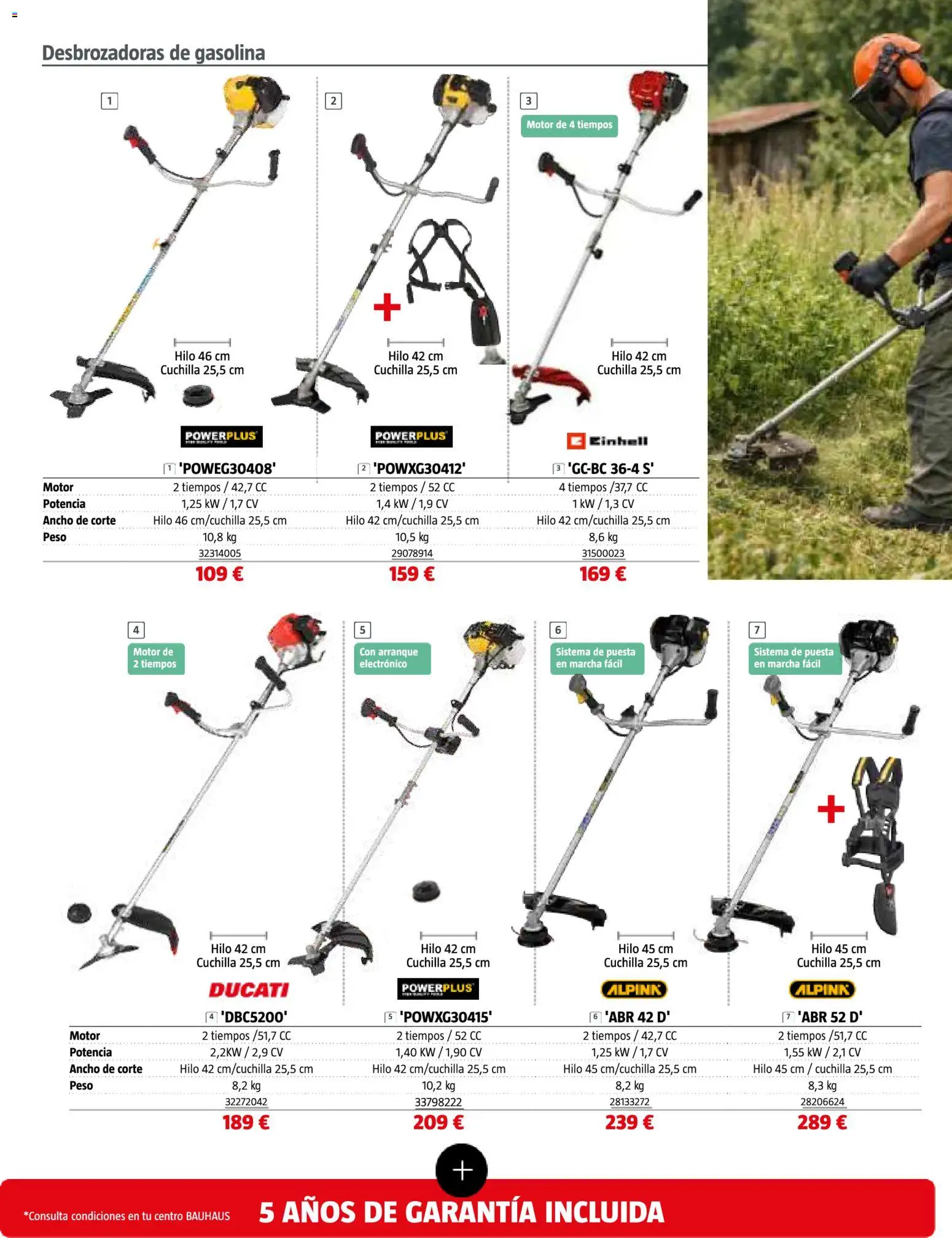 Bauhaus Jardín │ válido desde el 16.03.2026 | Página: 21 | Productos: Peso
