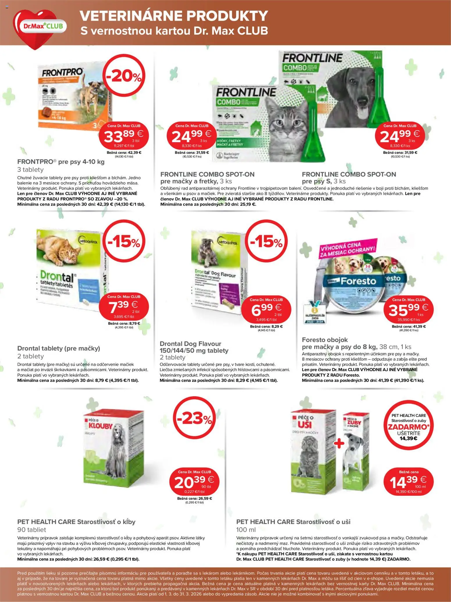 Nové Dr. Max akcie – leták je platný od 01.03.2026 | Strana: 15
