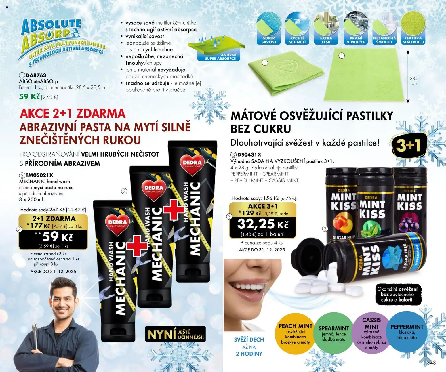 Nové Dedra akcie – leták je platný od 01.12.2025 | Strana: 43