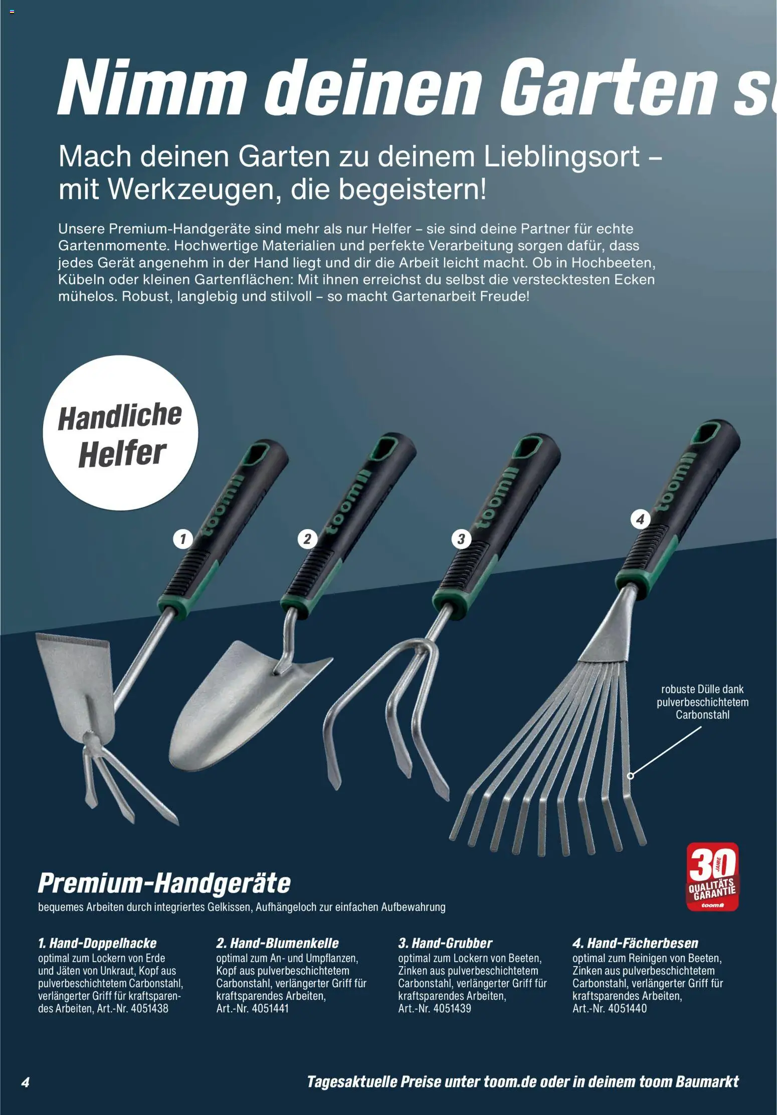 Toom Baumarkt Gartenpflege & Teich 2026 – gültig ab 20.02.2026 | Seite: 4