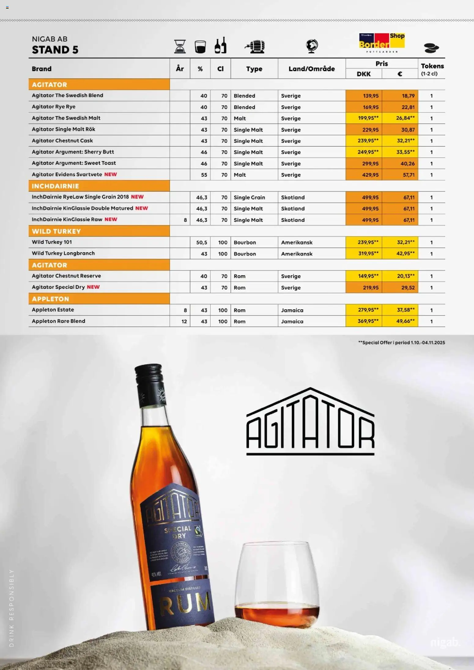 Bordershop tilbudsavis – gyldig fra 30.10.2025 | Side: 14 | Produkter: Bourbon