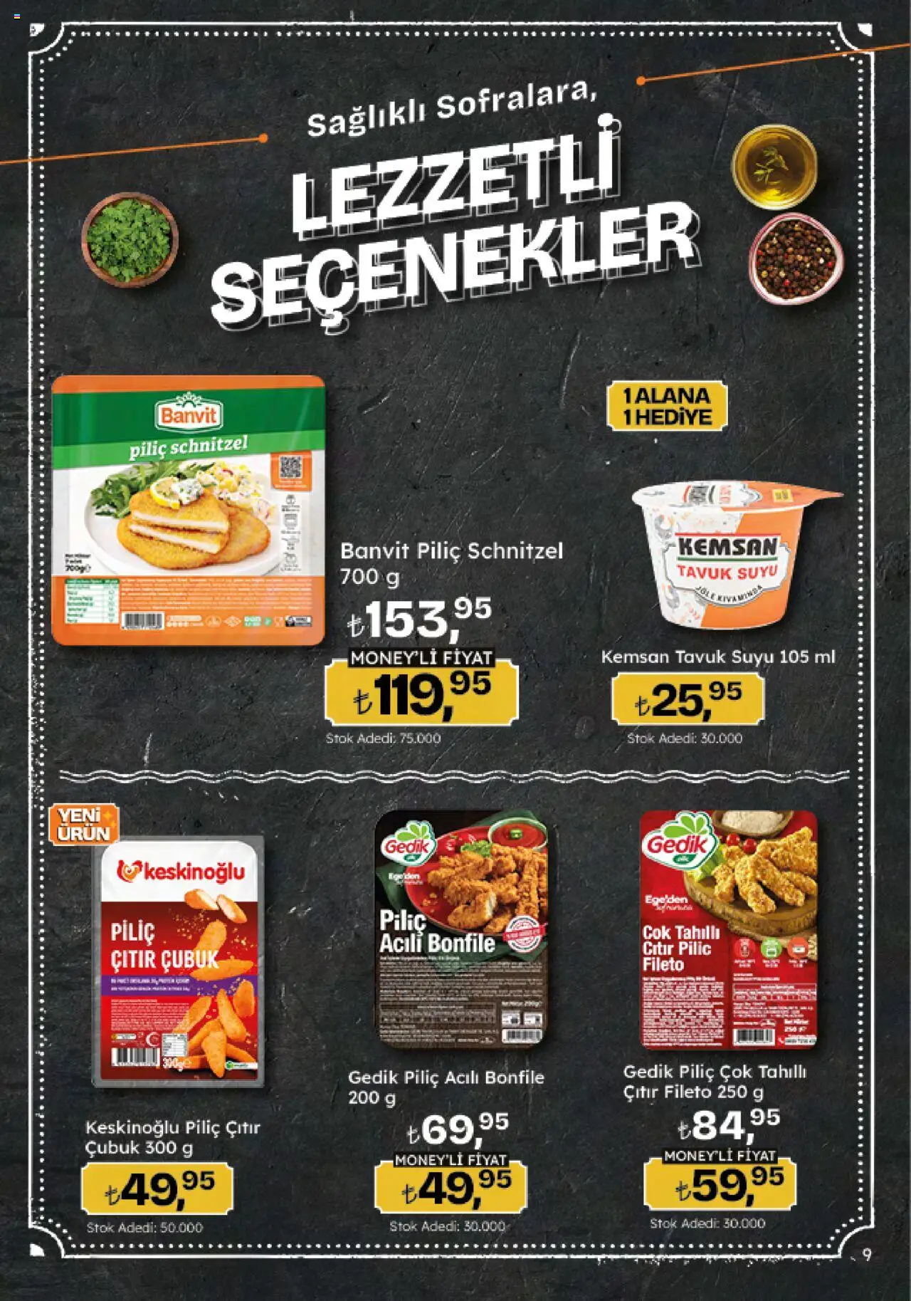 Migros Katalog - Migroskop - 25.09.2025 tarihinden itibaren geçerlidir | Sayfa: 9 | Ürünler: Tavuk suyu, Piliç