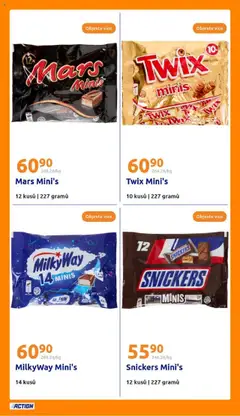 Action leták od 30.07.2025 | Strana: 21 | Produkty: Twix