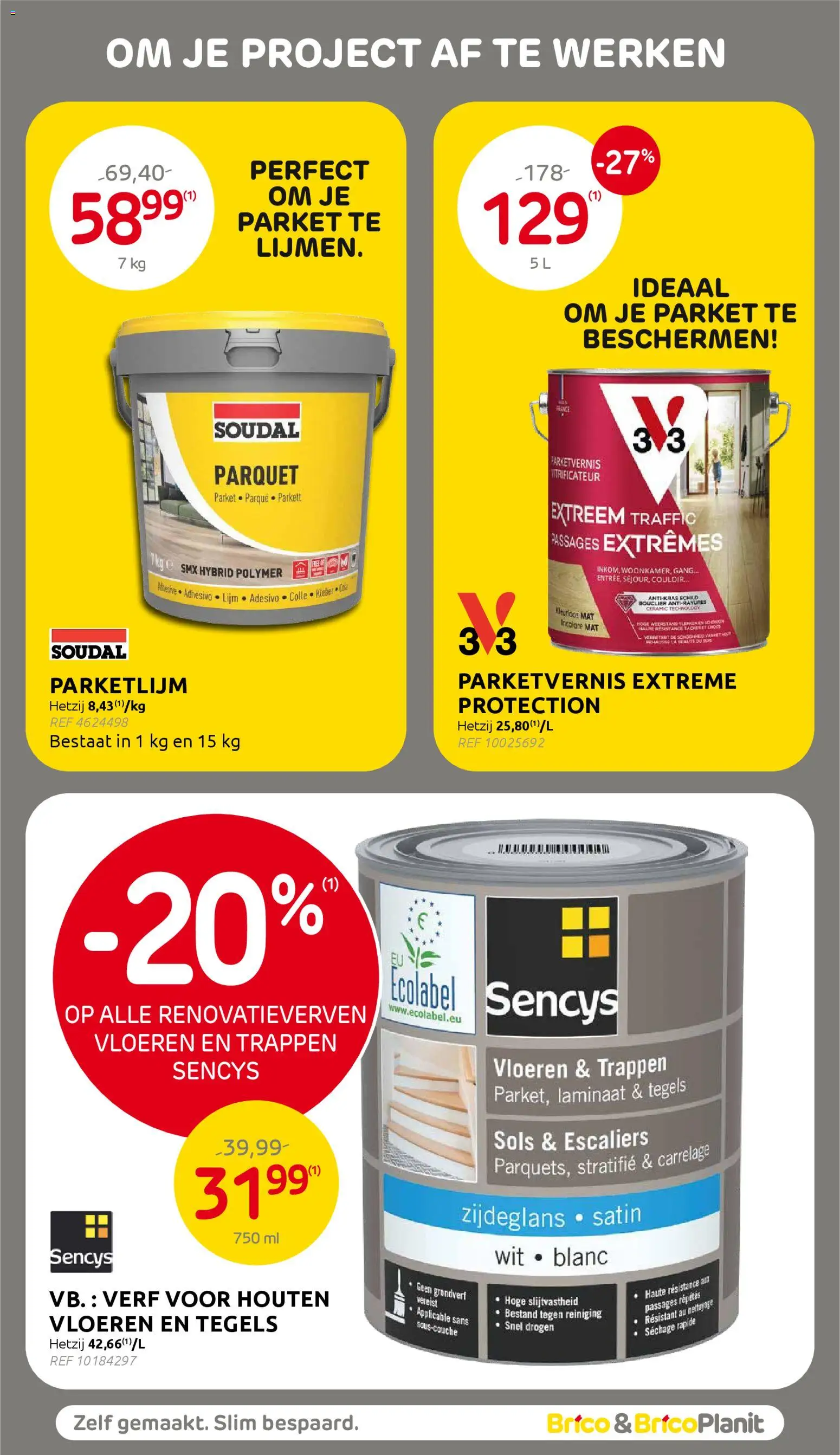 {H1} | Pagina: 12 | Producten: Vloeren, Lijm