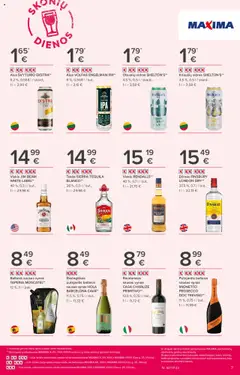 MAXIMA leidinys - Skonių dienos│galioja nuo 10.07.2025 | Puslapis: 7 | Prekių: Viskis, Vynas, Alus, Džinas