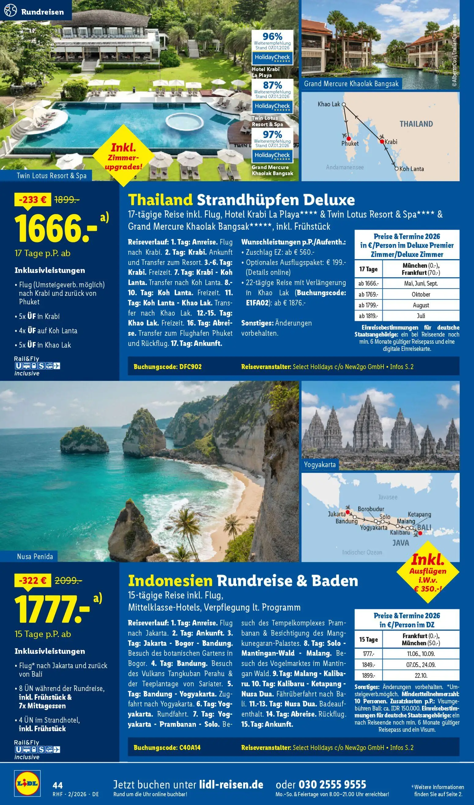 Lidl Reisen Prospekt 	 – gültig ab 31.01.2026 | Seite: 44 | Produkte: Uhr