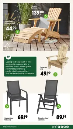 GAMMA folder - Tuinmeubelen special - Voorbeeld van een folder van GAMMA, geldig van 30.03.2026 | Pagina: 15 | Producten: Kom, Olasz felvágott, Fauteuil, Stoel