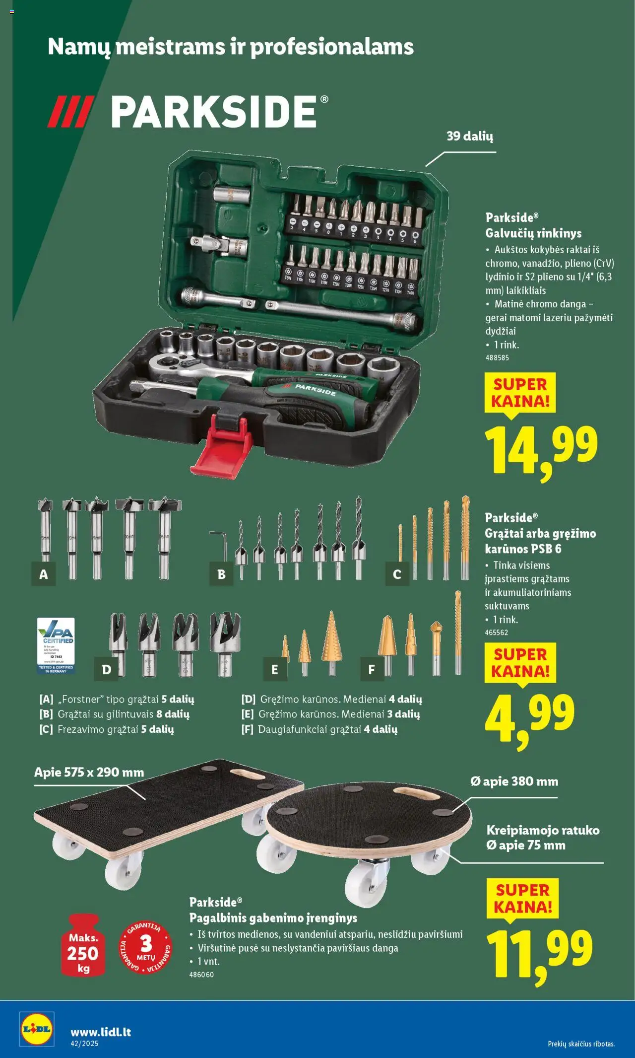 LIDL akcijos nuo 13.10.2025 | Puslapis: 38