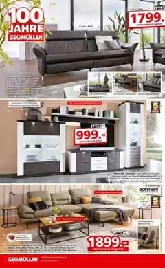 Segmüller Highlight Angebote ab 11.10.2025 gültig | Seite: 6 | Produkte: Wohnwand, Sofa