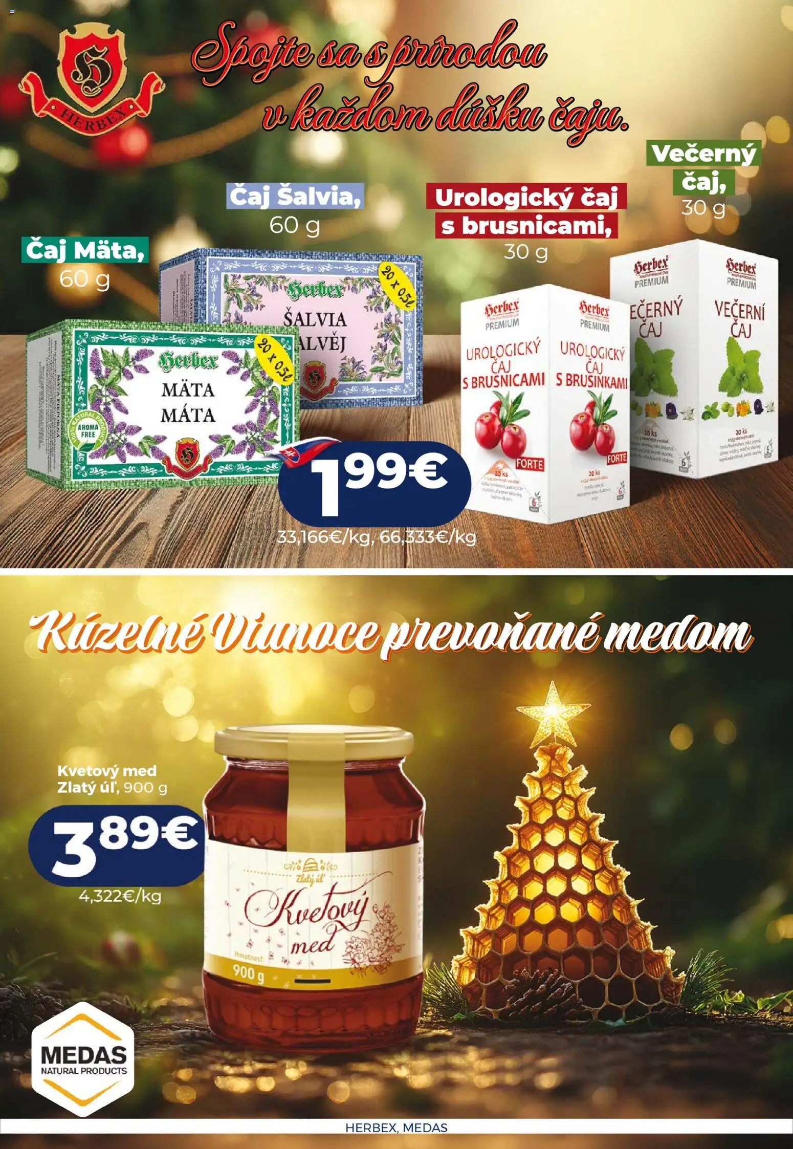 Nové Milk Agro akcie – leták je platný od 10.12.2025 | Strana: 10 | Produkty: Čaj, Med