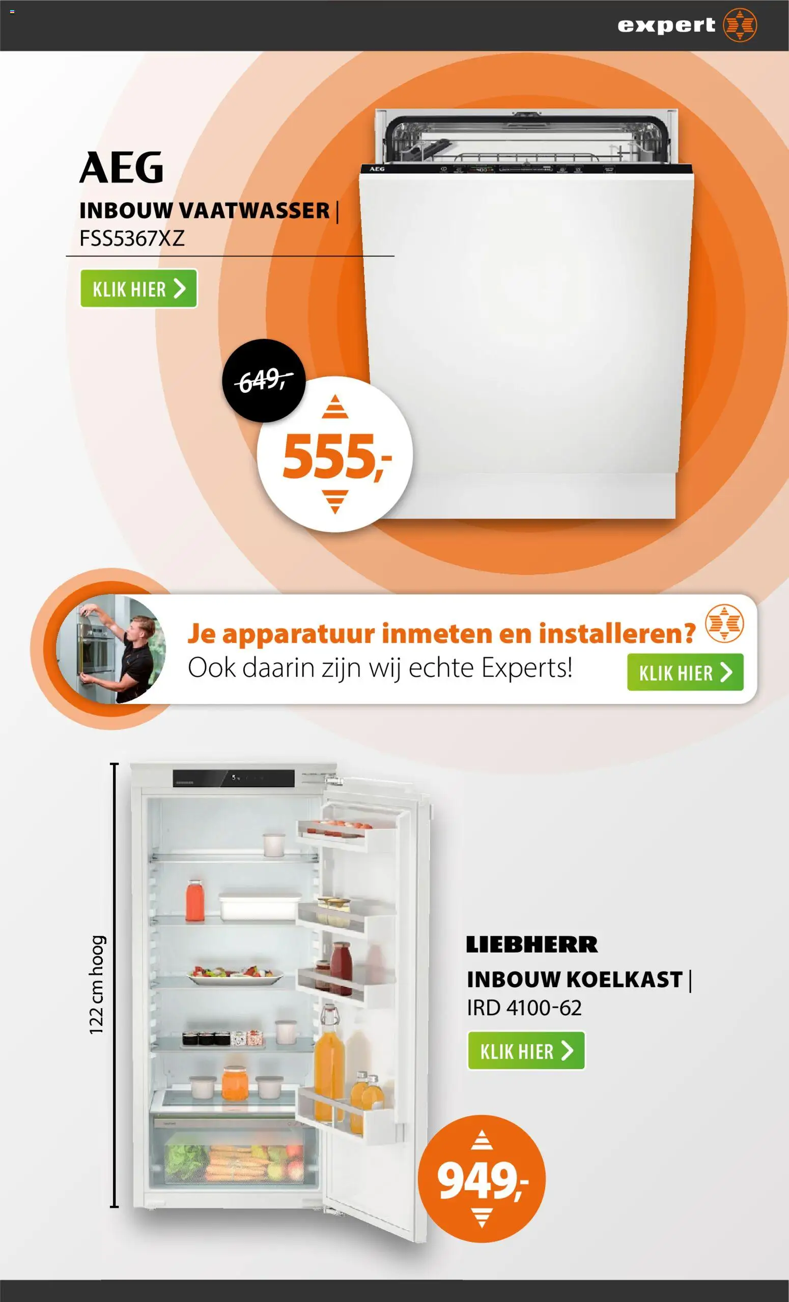 {H1} | Pagina: 21 | Producten: Koelkast, Vaatwasser