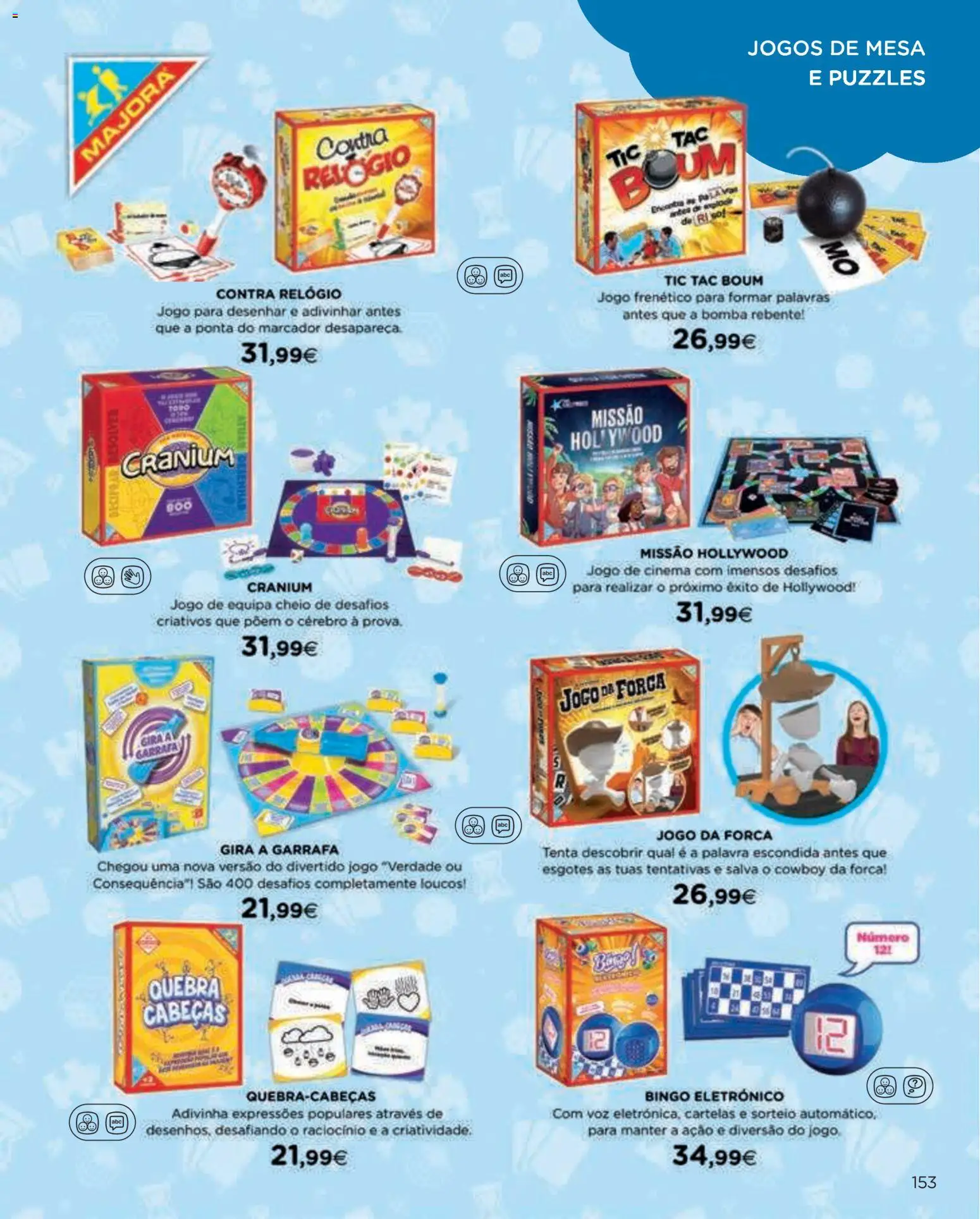 El Corte Ingles folheto │ válido de 11.11.2025 | Página: 153 | Produtos: Relógio, Jogos, Mesa