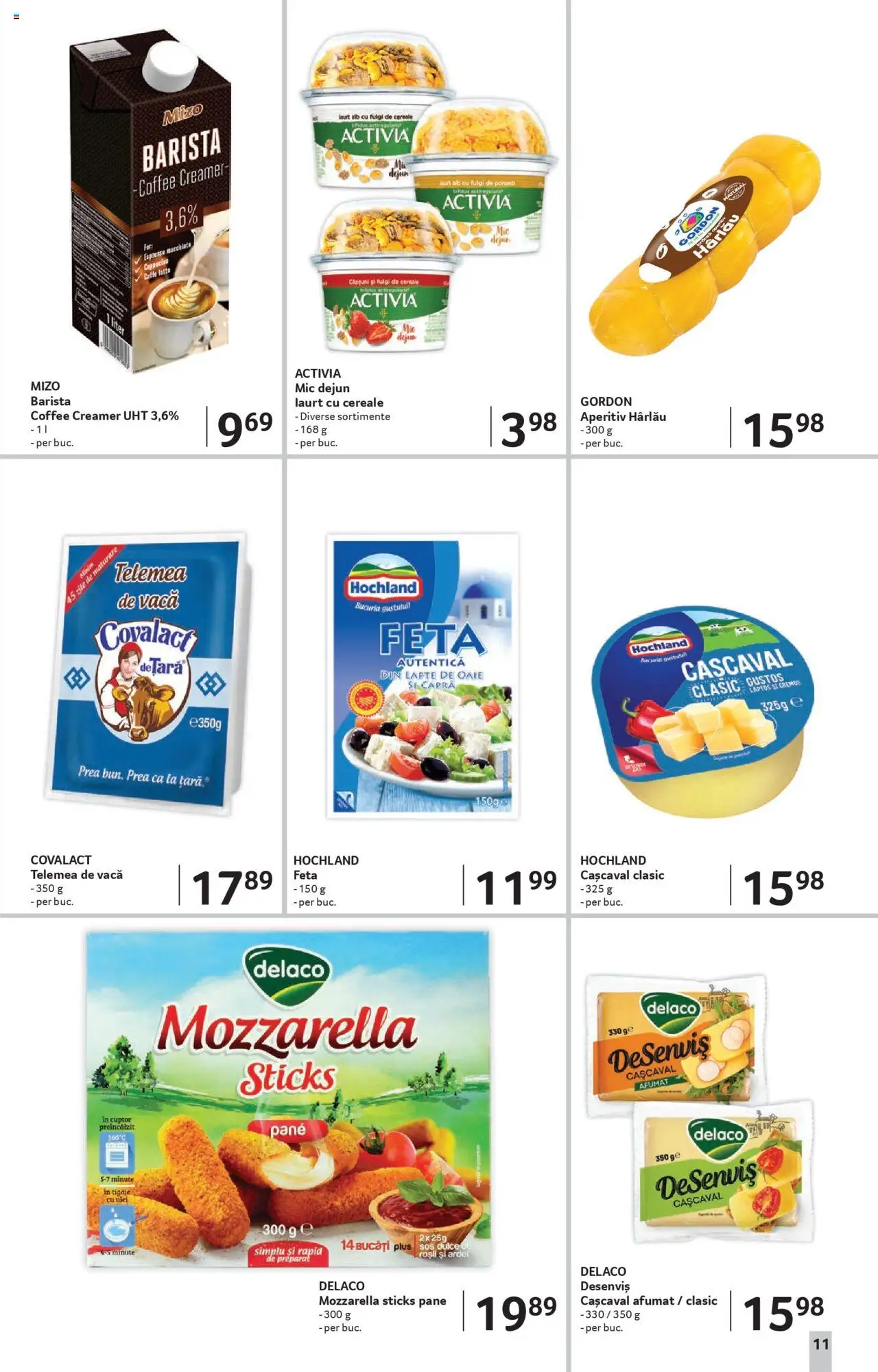 Catalog Selgros - Magazine Mici – valabil de la 22.08.2025 | Pagină: 11 | Produse: Cașcaval, Cereale, Fulgi, Sos