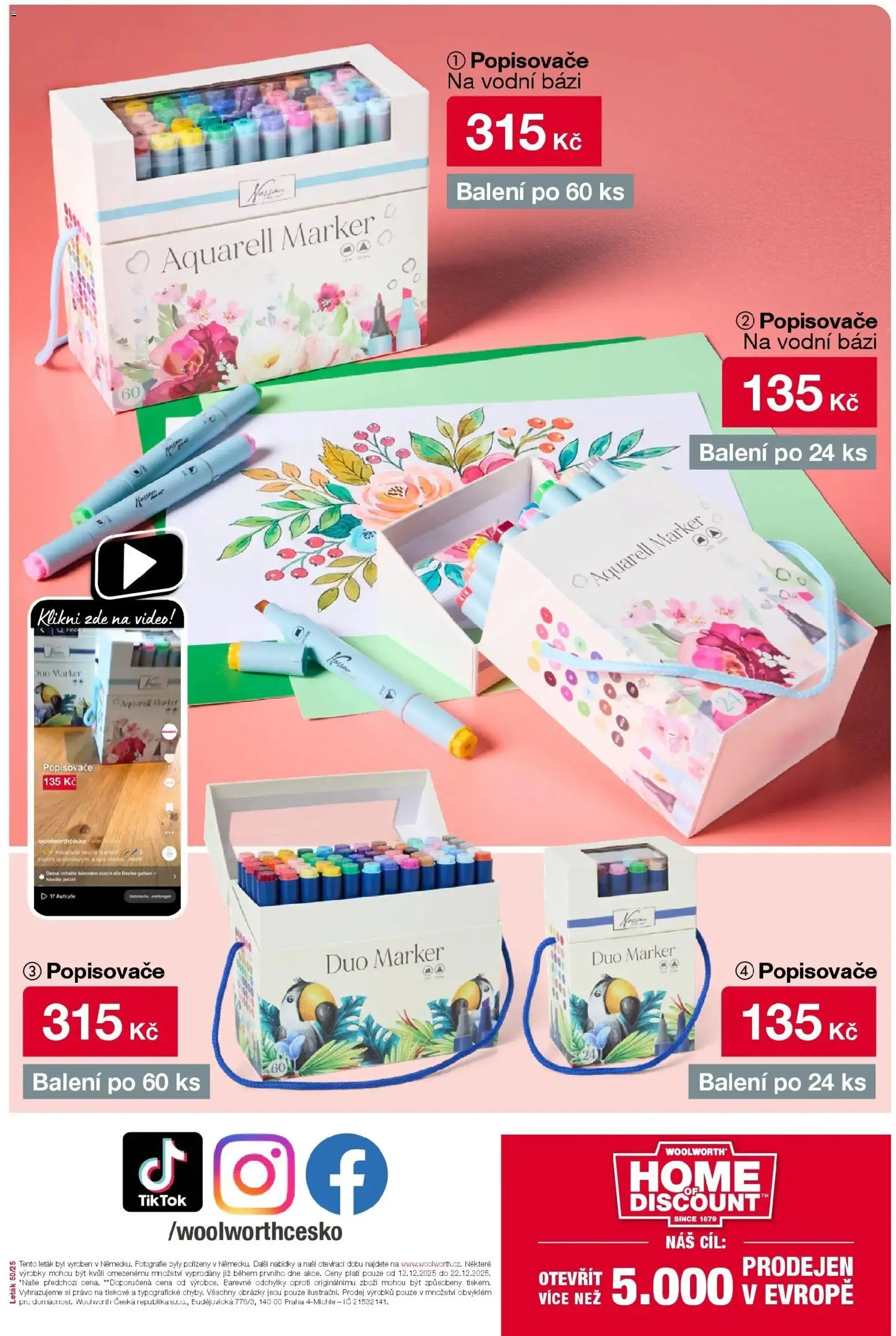 Woolworth leták - Jihlava, Znojmo, Příbram od 12.12.2025 | Strana: 29 | Produkty: Video