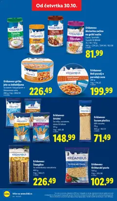Eridanous Kritharaki pasta, 500 g - pregled Lidl kataloga - važi od 30.10.2025 | Strana: 52