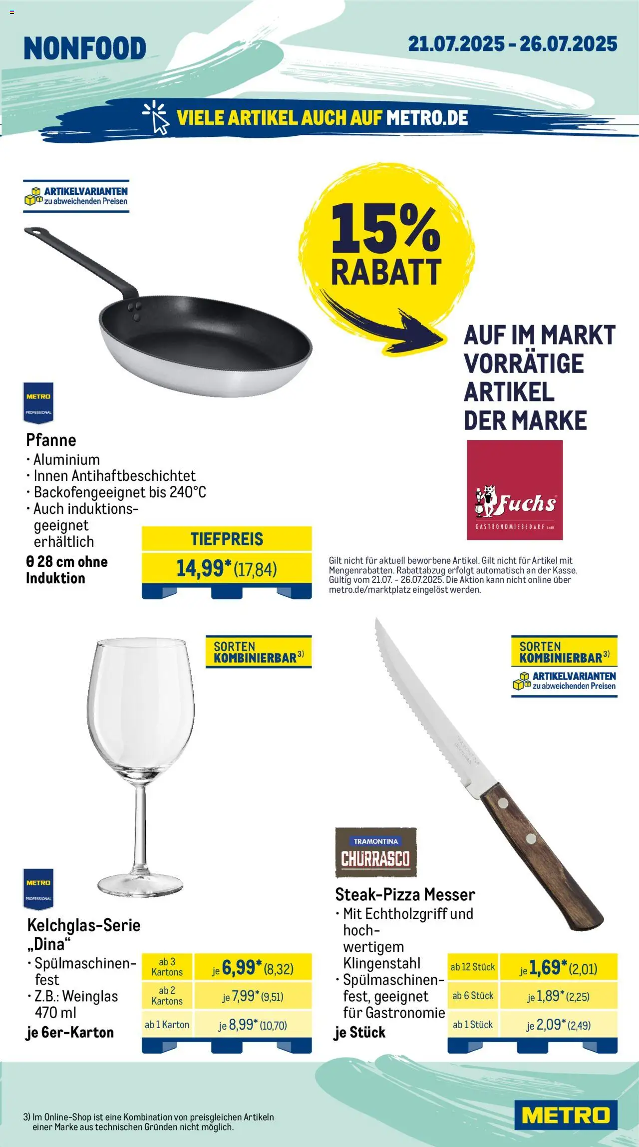 Metro Wochen-Angebote Gastro - gültig ab dem 21.07.2025 | Seite: 19
