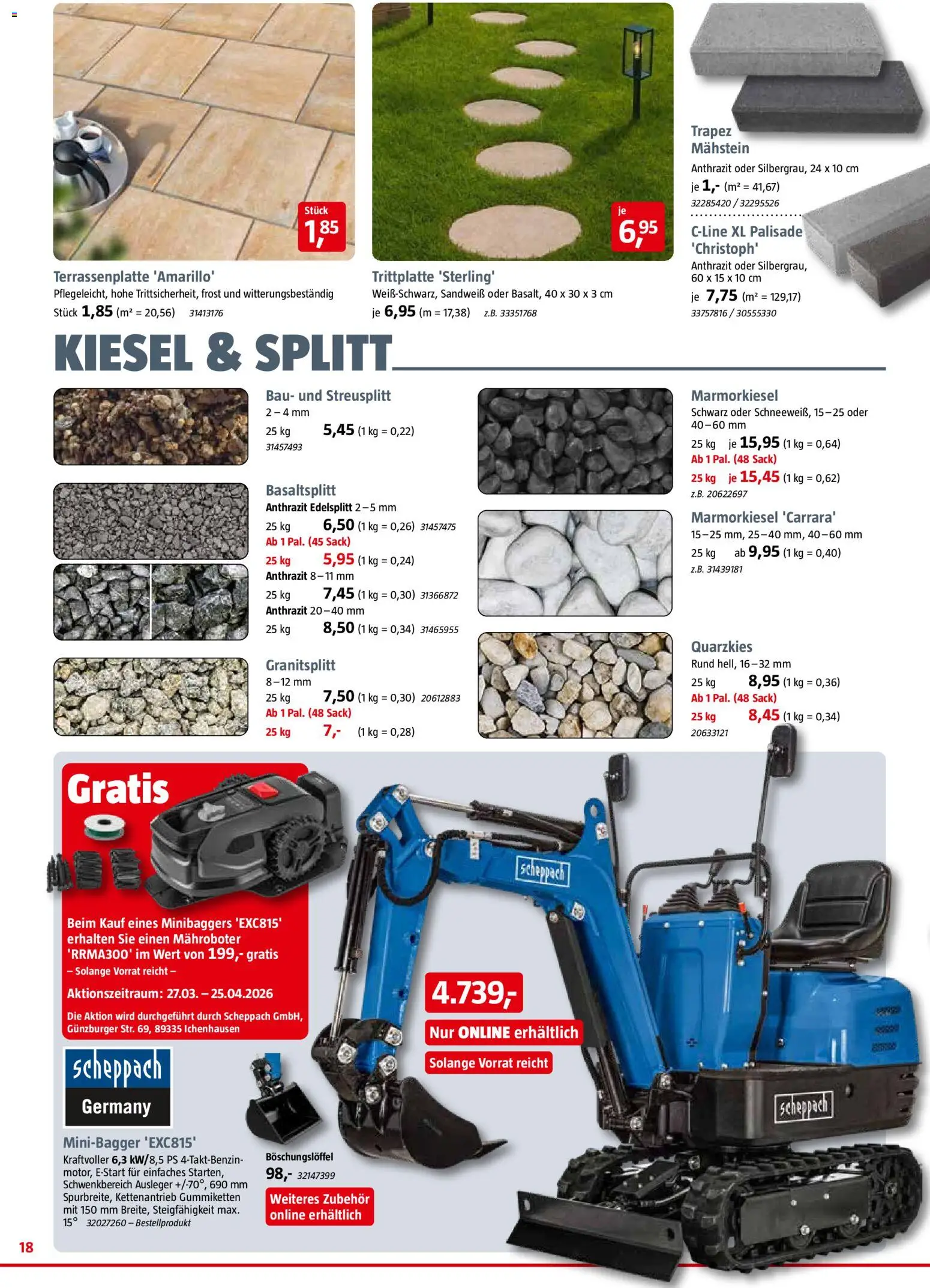 Bauhaus Prospekt 	 – gültig ab 28.03.2026 | Seite: 18