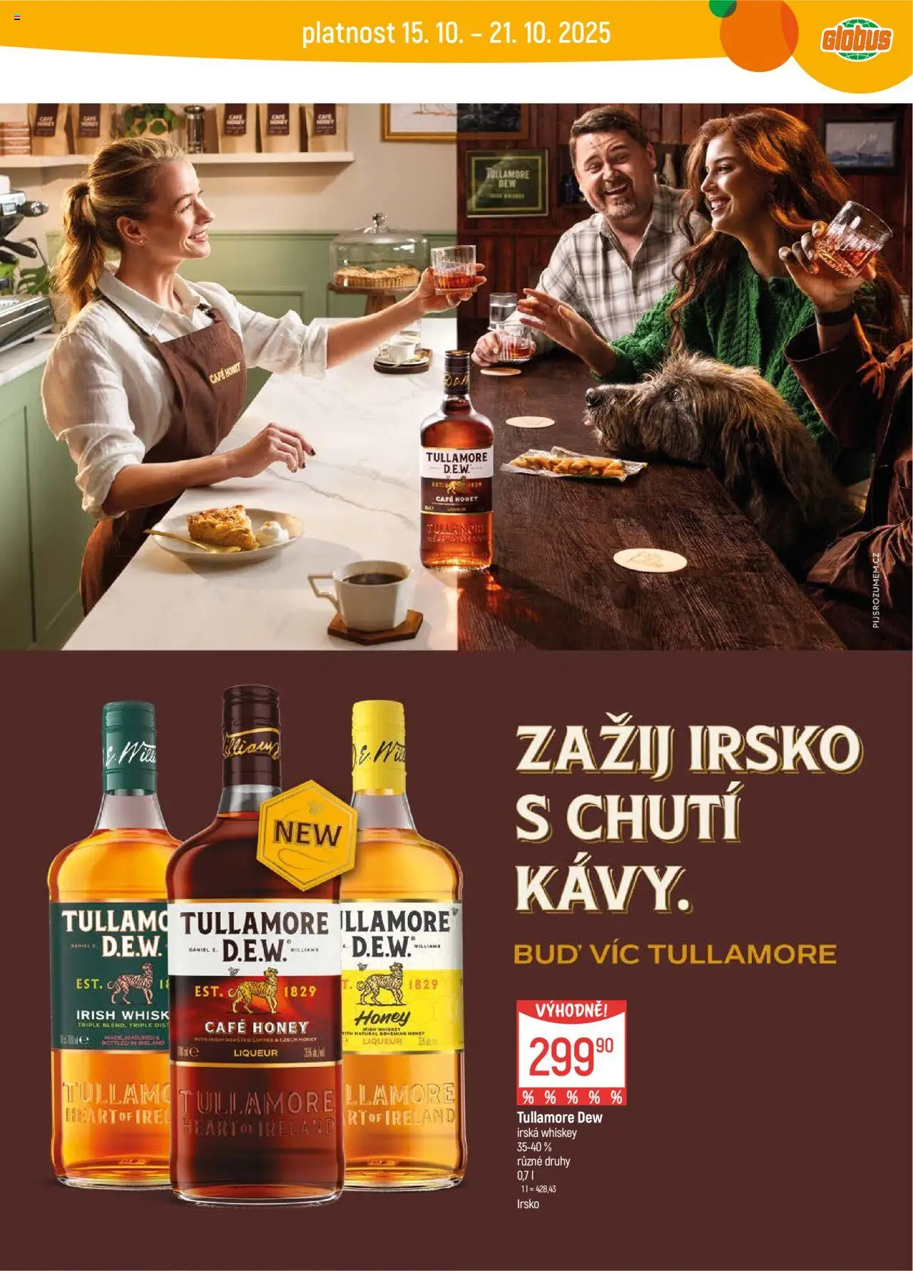 Globus leták - Liberec od 15.10.2025 | Strana: 31 | Produkty: Whiskey, Globus, Tullamore Dew