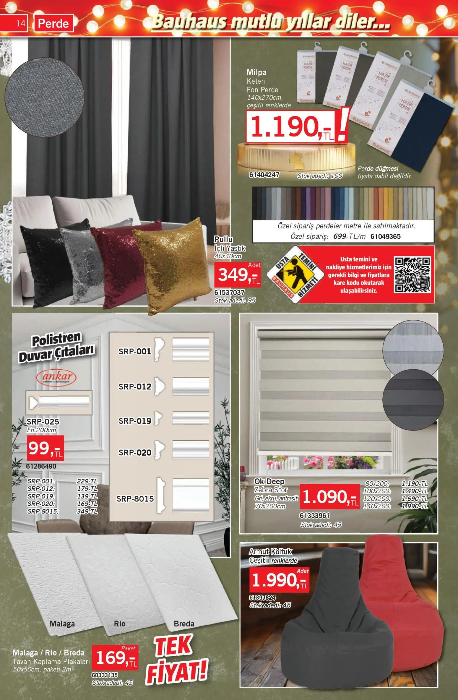 Bauhaus Katalog - 29.11.2025 tarihinden itibaren geçerlidir | Sayfa: 14