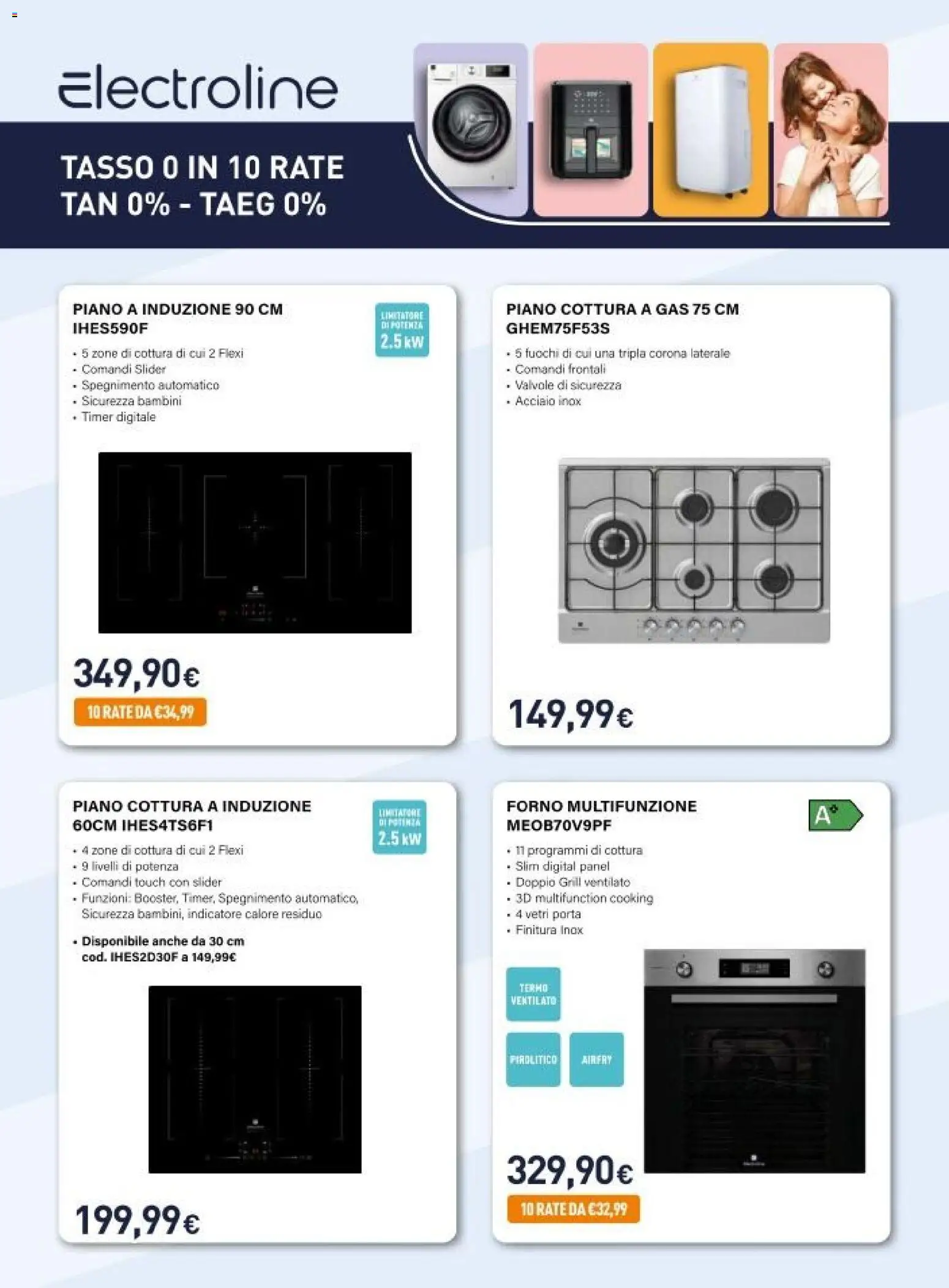 Volantino Unieuro del 20.03.2026 | Pagina: 5 | Prodotti: Piano cottura, Forno