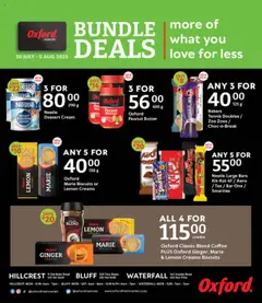 Oxford Freshmarket - Bundle Deals │ valid from 30.07.2025 | Page: 6 | Products: Butter, Cream, Cookies, Lemon