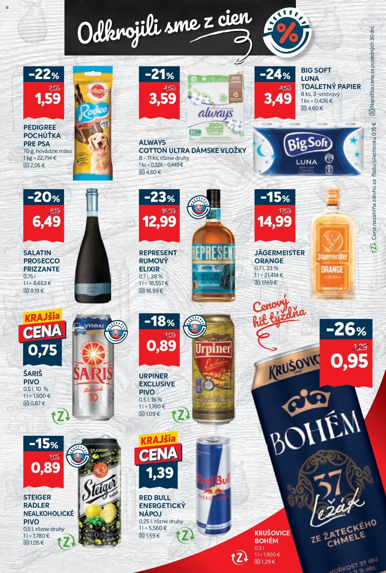 Kraj leták │ platný od 31.07.2025 | Strana: 11 | Produkty: Pivo, Red Bull, Krušovice, Steiger