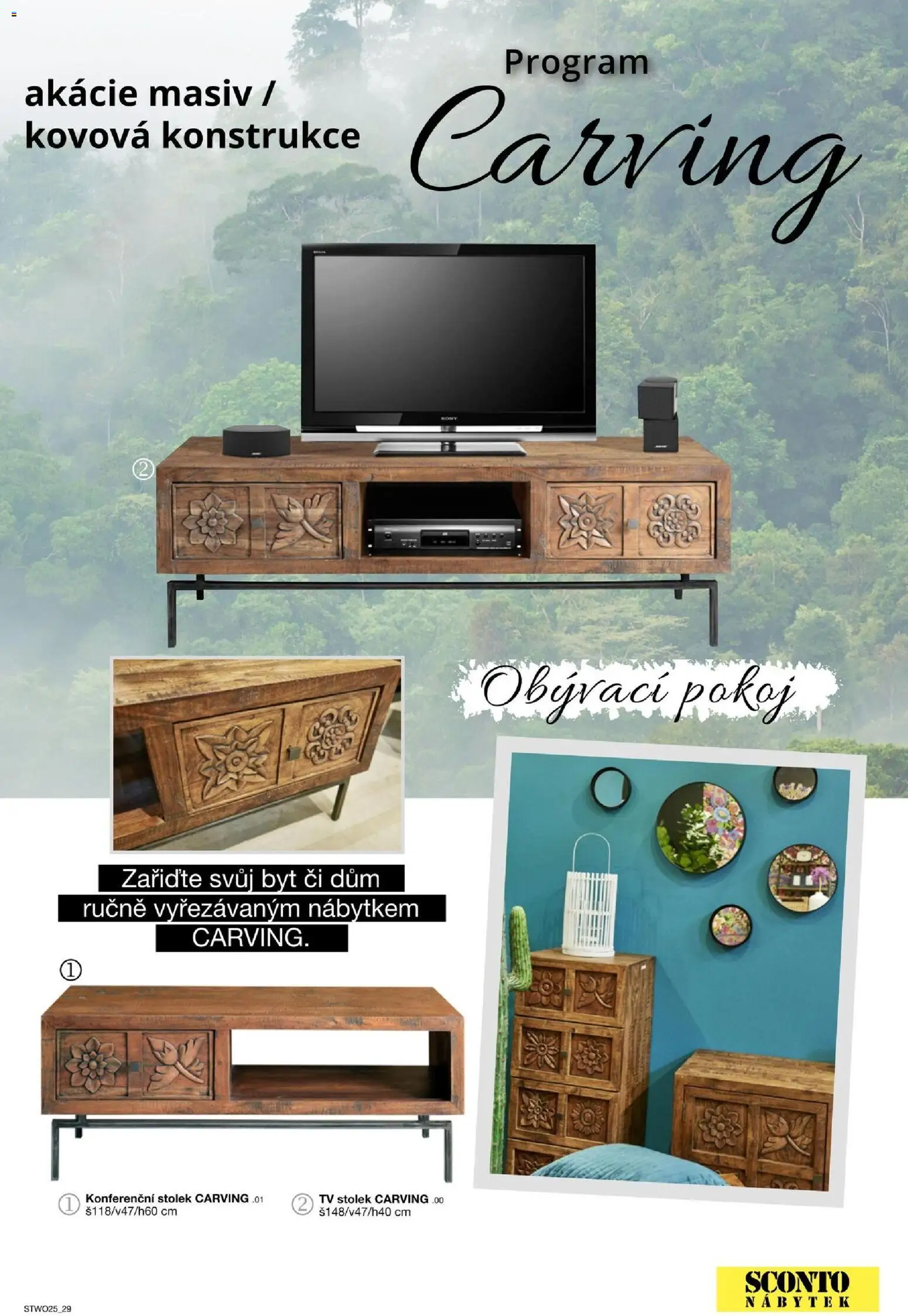 Sconto nábytek katalog - Nábytek z masivu od 01.01.2026 | Strana: 29