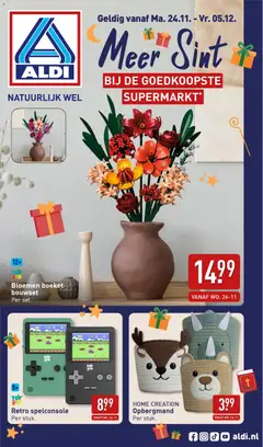 Aldi - Sint special - Voorbeeld van een folder van Aldi, geldig van 24.11.2025