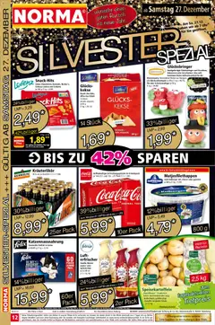 Norma Prospekt 	 ab 22.12.2025 gültig | Seite: 12 | Produkte: Äpfel, Raclette, Uhr, Navi